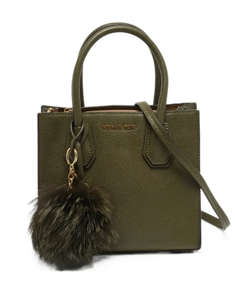 Michael Kors Mercer leather tote bag - Grün Grün