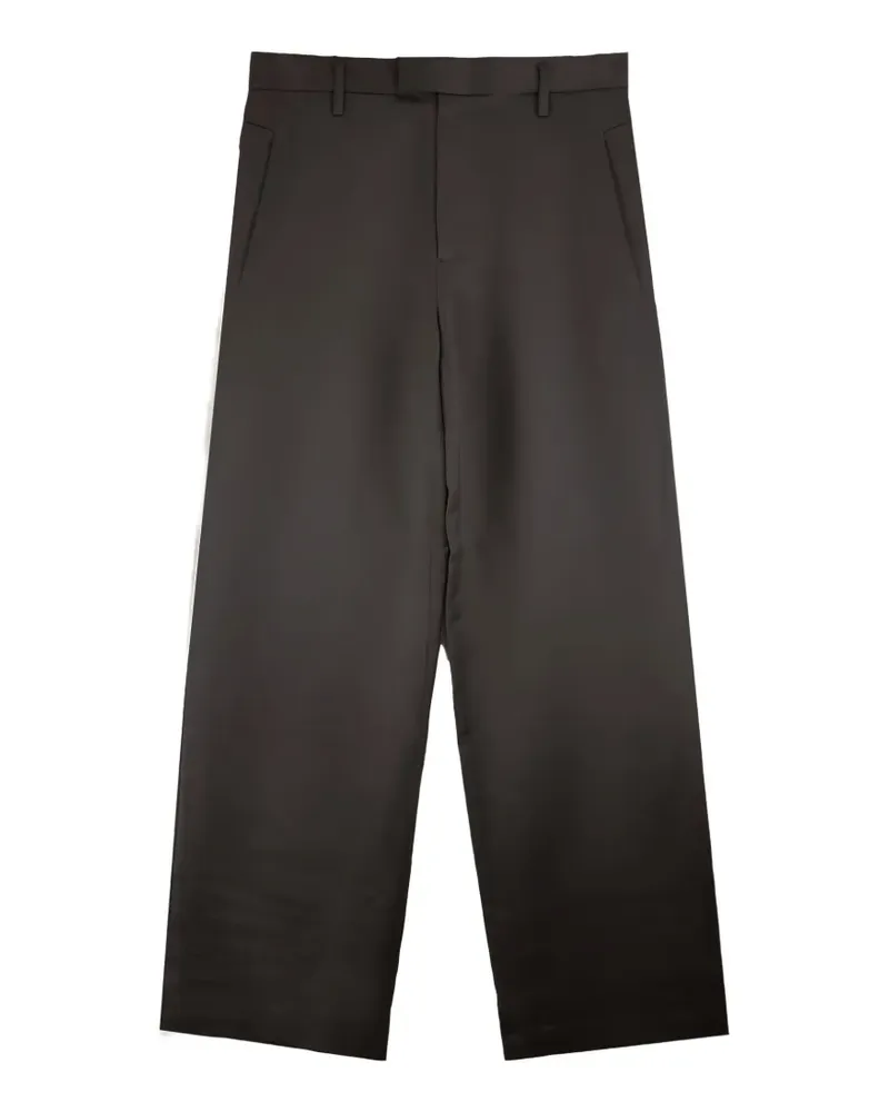 Omar Afridi straight-leg trousers - Grau Grau