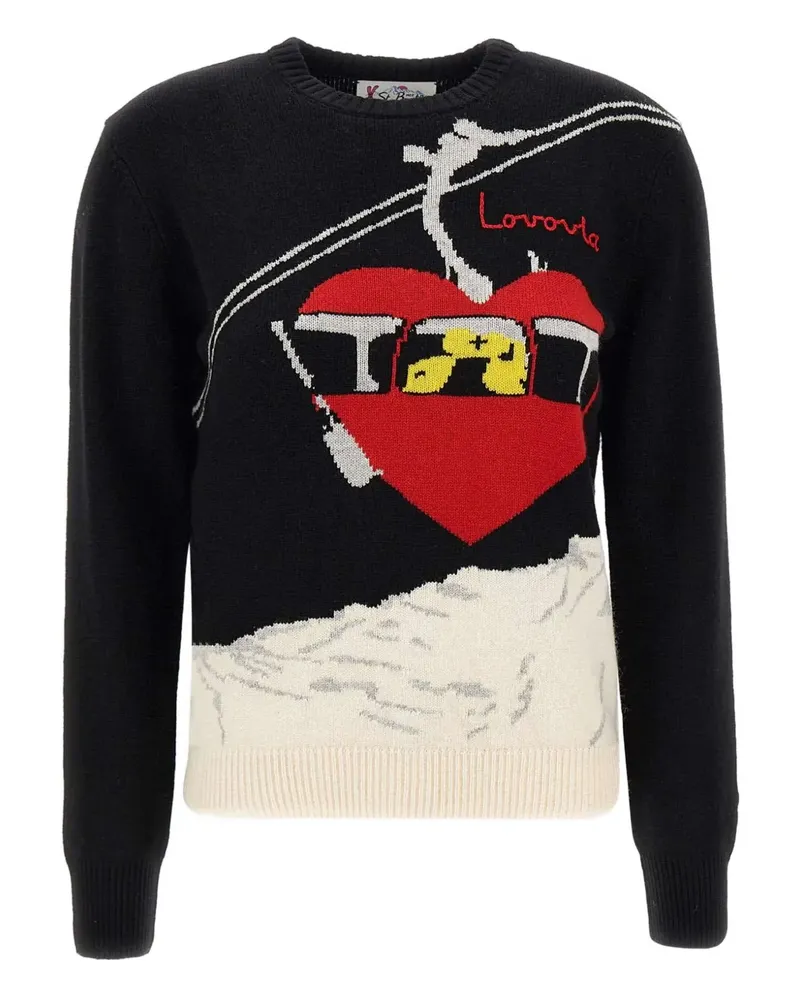 MC2 Saint Barth New Queen sweater - Schwarz Schwarz