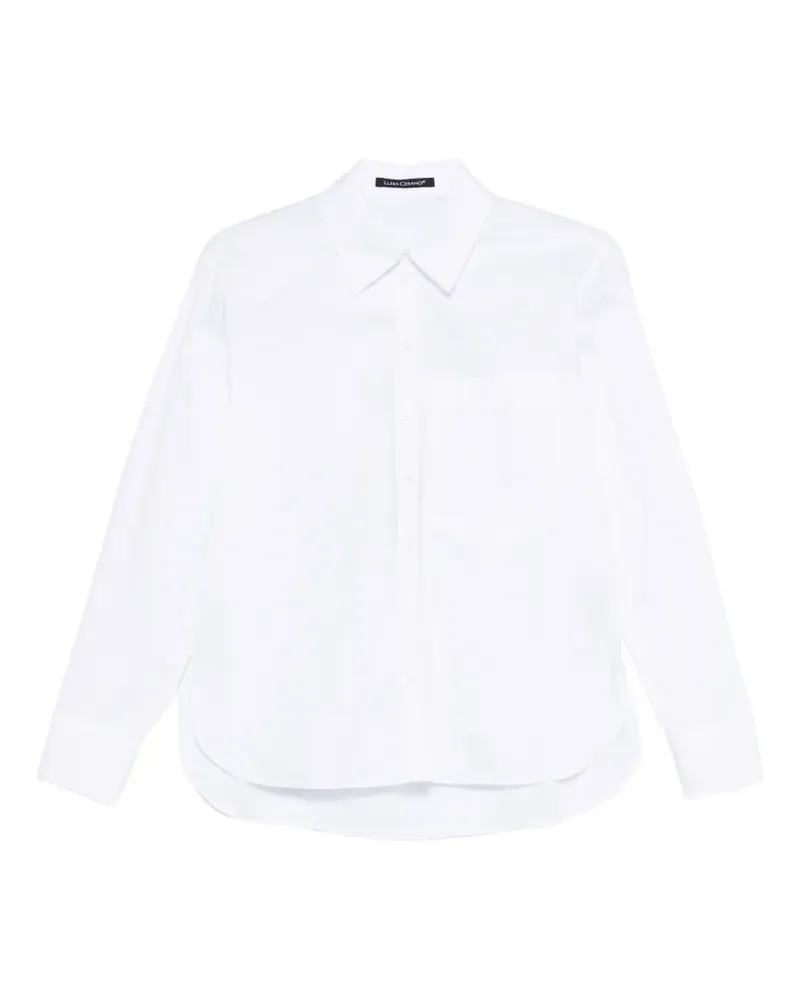 Luisa Cerano Hemd mit Brusttaschen - Weiß Weiß
