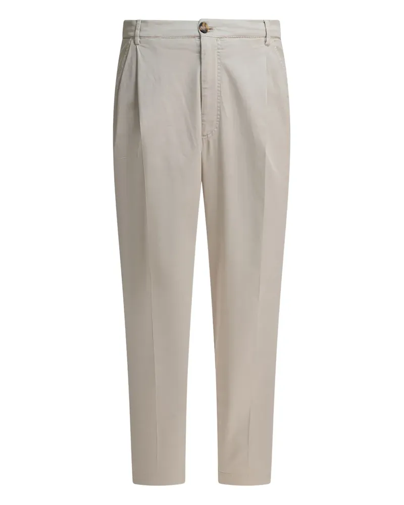 Brunello Cucinelli pleated trousers - Nude Nude