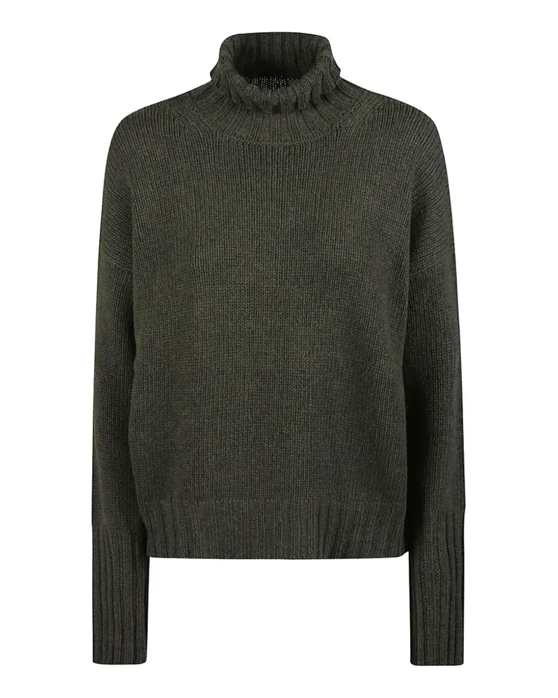 ARAGONA roll-neck cashmere sweater - Grün Grün