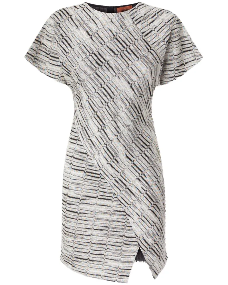 Missoni Gewickeltes Minikleid - Weiß Weiß