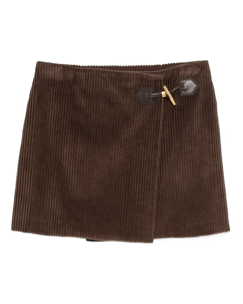 Moschino Minirock aus Cord - Braun Braun