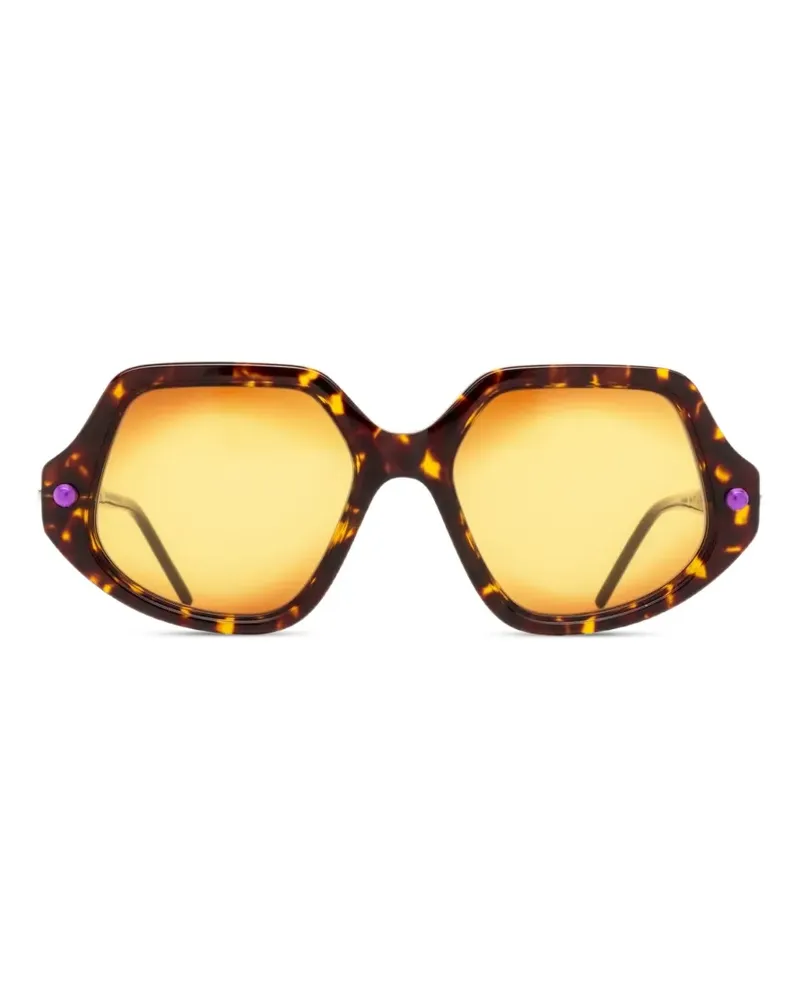 KUBORAUM P20 Sonnenbrille - Braun Braun