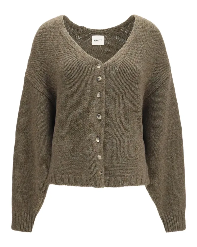 KHAITE Axel cardigan - Grün Grün