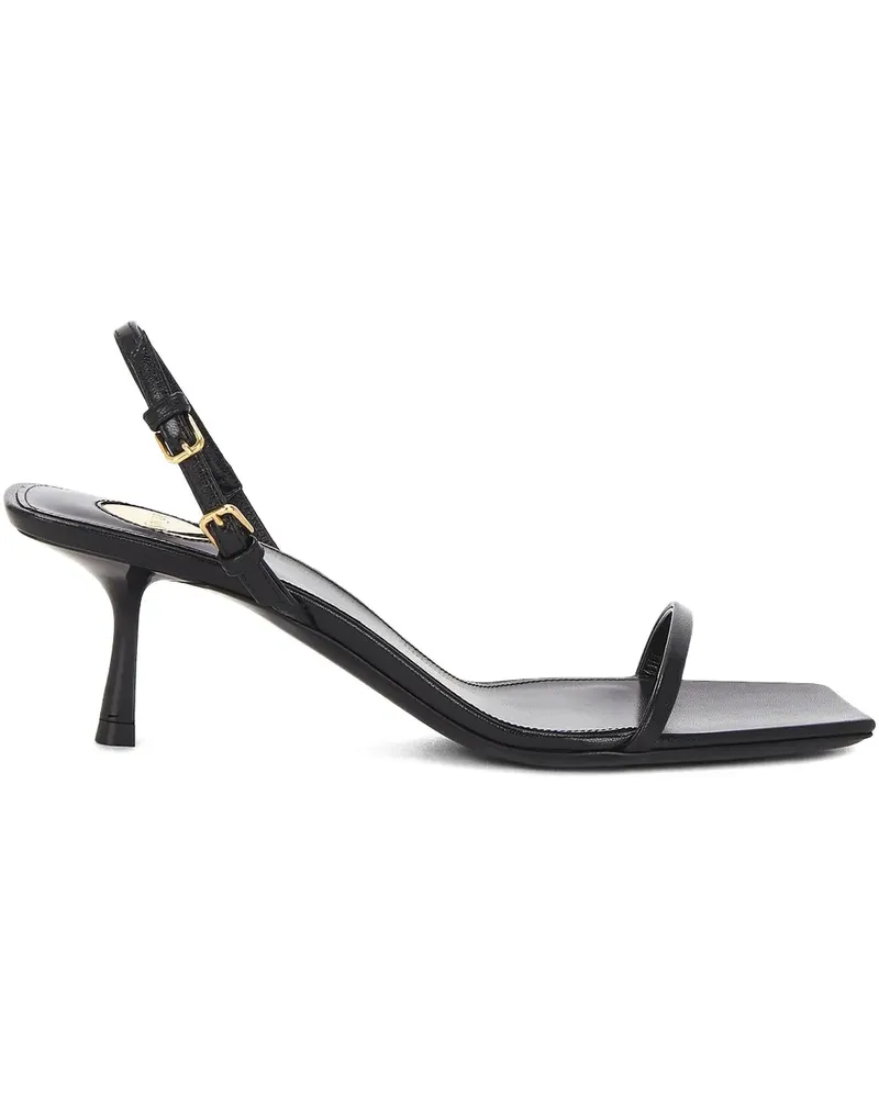 Saint Laurent Jaspe Sandalen 55mm - Schwarz Schwarz