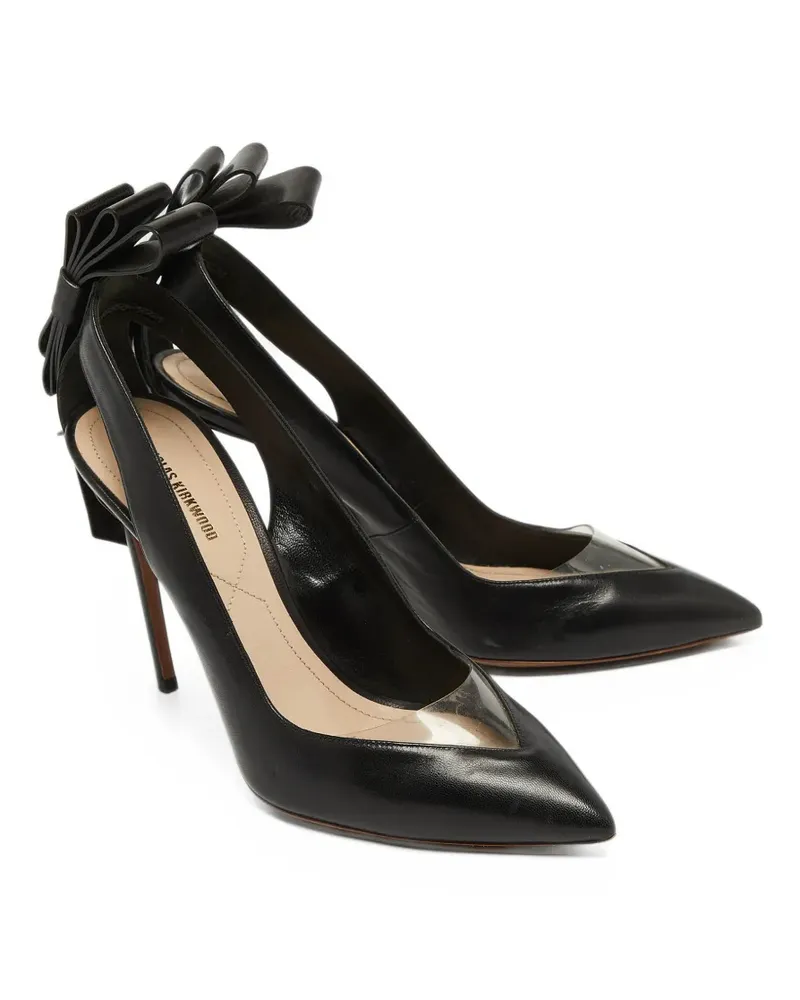 Nicholas Kirkwood Slingback-Pumps mit Schleife - Schwarz Schwarz