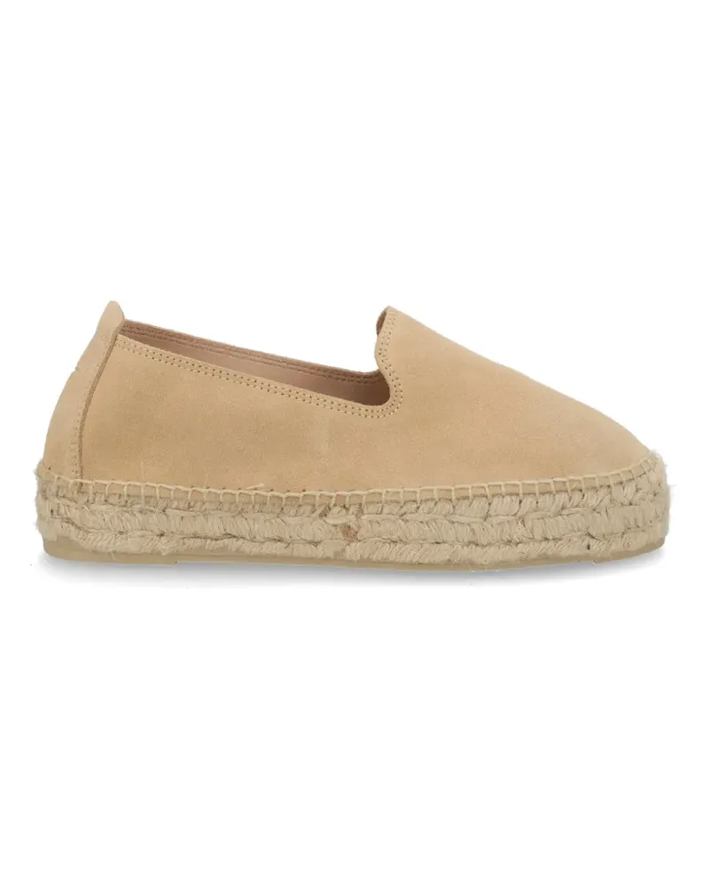 Manebí suede flat espadrilles - Nude Nude