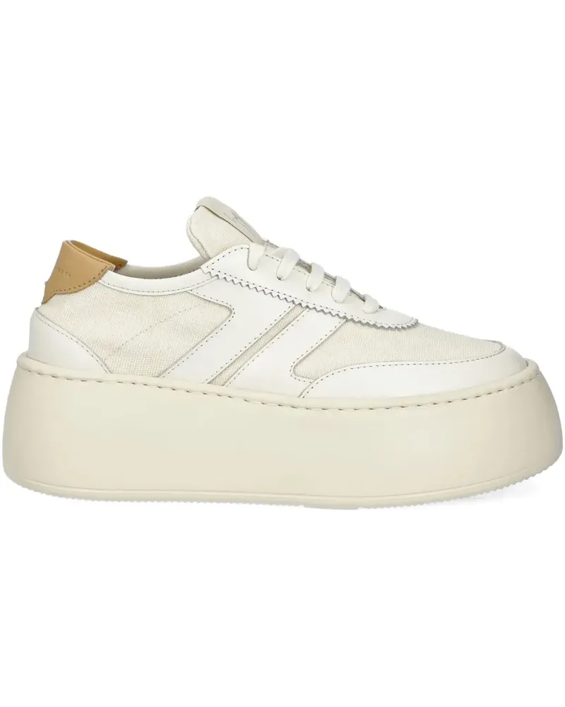 Giuseppe Zanotti Sneakers mit Plateausohle - Nude Nude