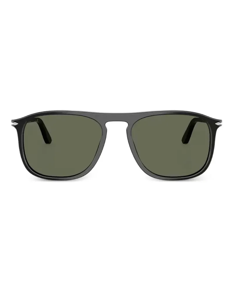 Persol PO3392S rectangle-frame sunglasses - Schwarz Schwarz
