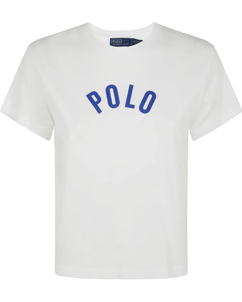 Ralph Lauren T-Shirt mit Logo-Print - Weiß Weiß