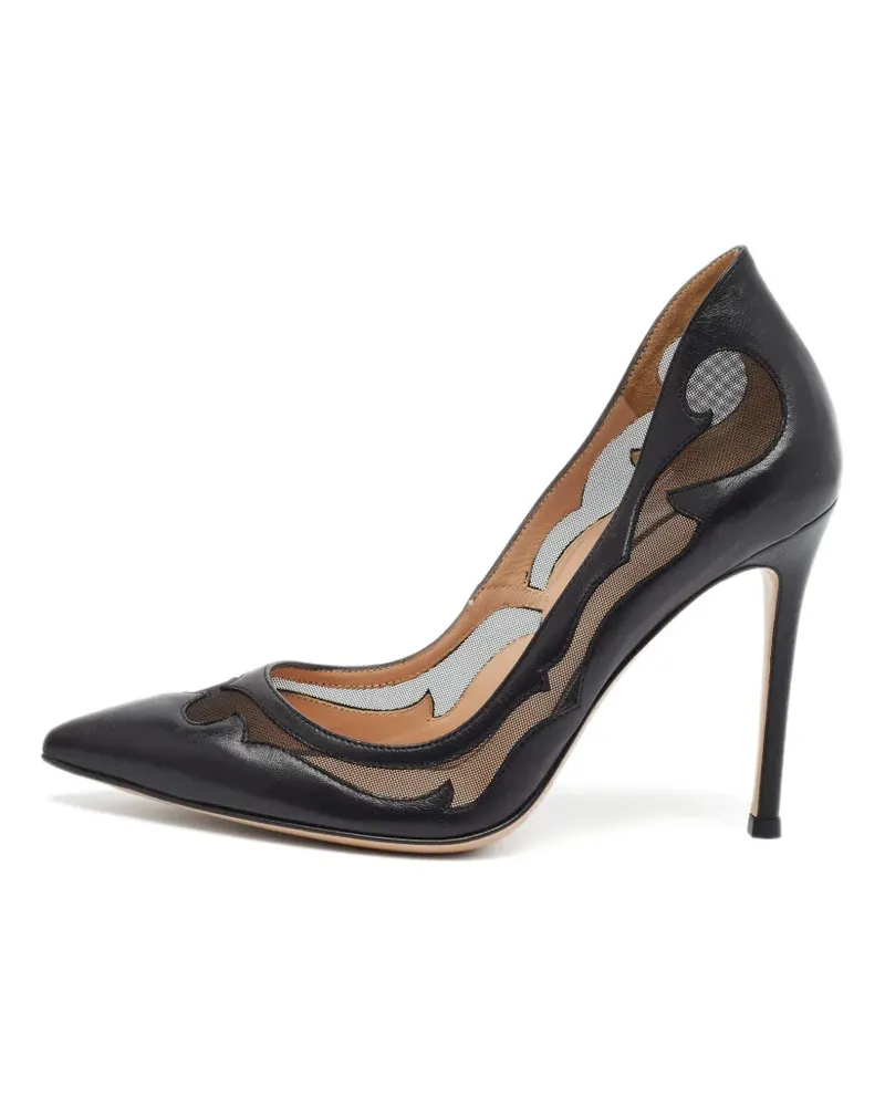 Gianvito Rossi Spitze Bonnie Pumps - Schwarz Schwarz