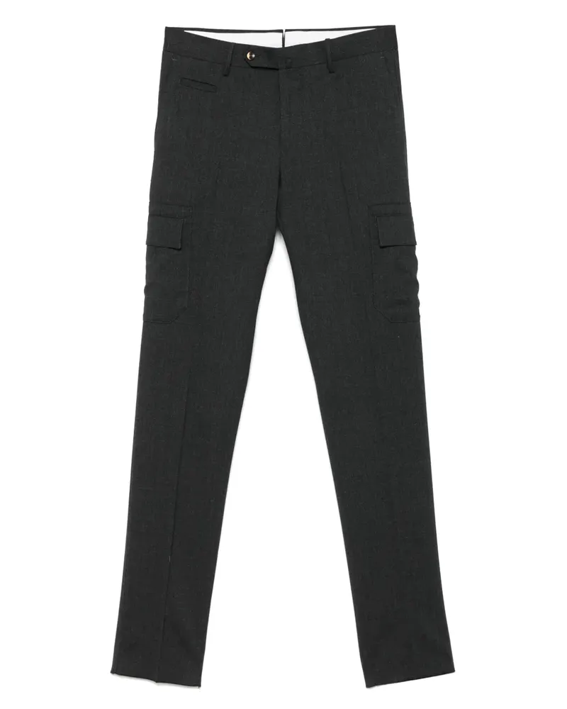 PT TORINO Klassische Cargohose - Grau Grau
