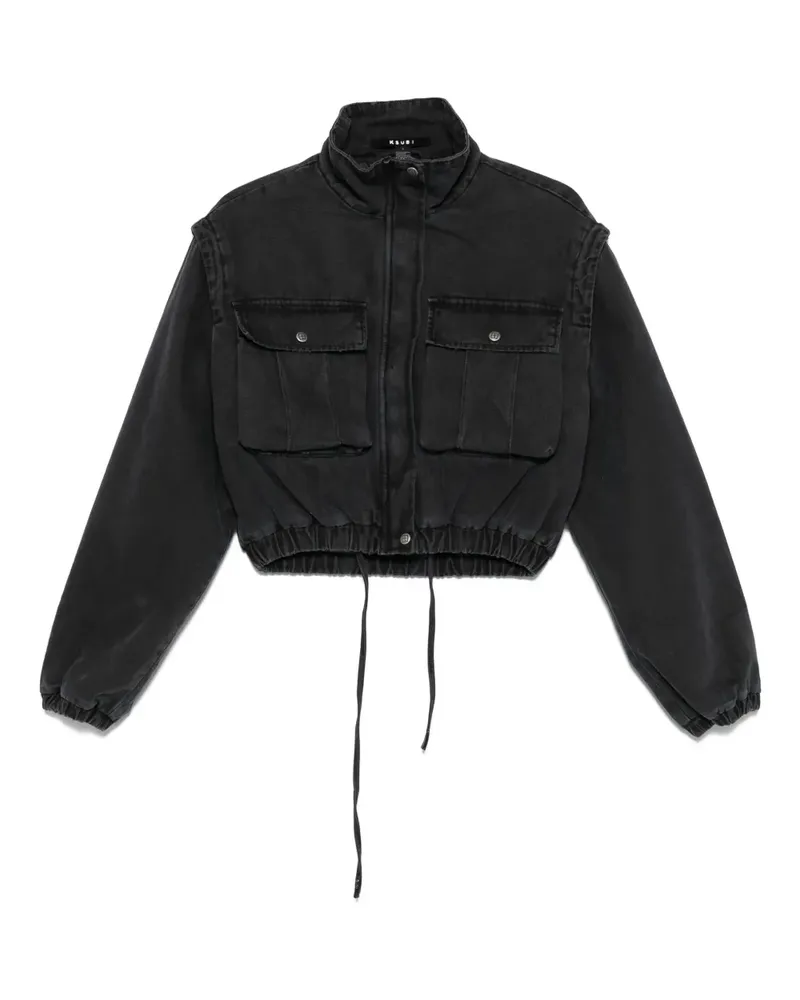 ksubi Jacke mit Kordelzug - Schwarz Schwarz