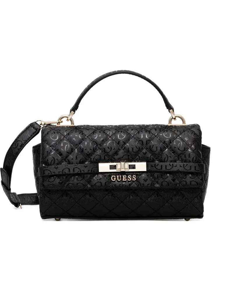 Guess Gesteppte Handtasche - Schwarz Schwarz