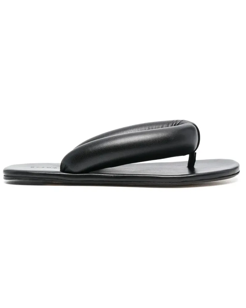 STAUD Gepolsterte Flip-Flops - Schwarz Schwarz