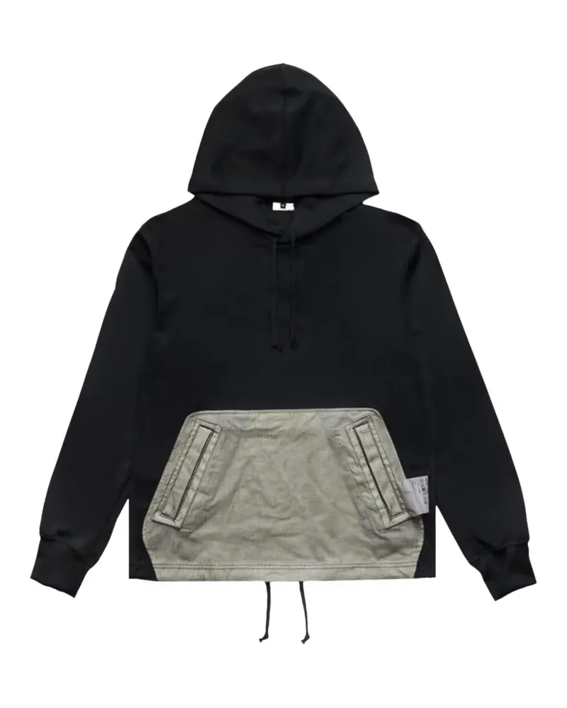 Comme des Garçons zip detail top - Schwarz Schwarz