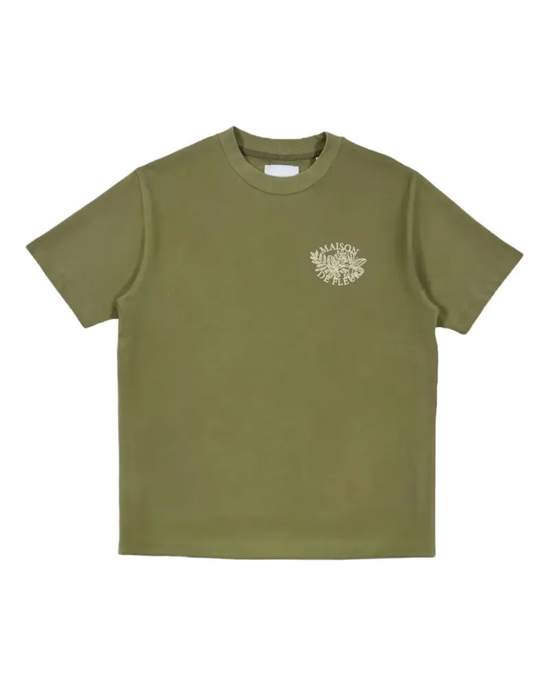 ONLY THE BLIND Maison de Fleur T-Shirt - Grün Grün