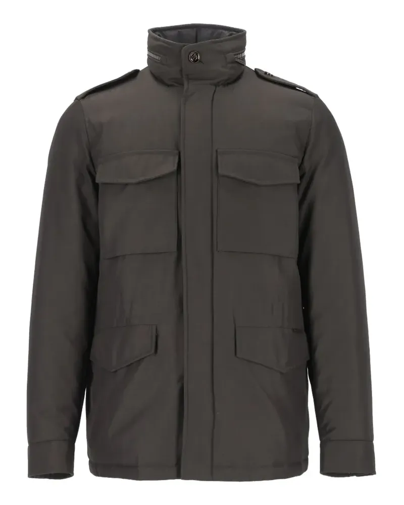 MOORER Protti-Pum Jacke - Grau Grau