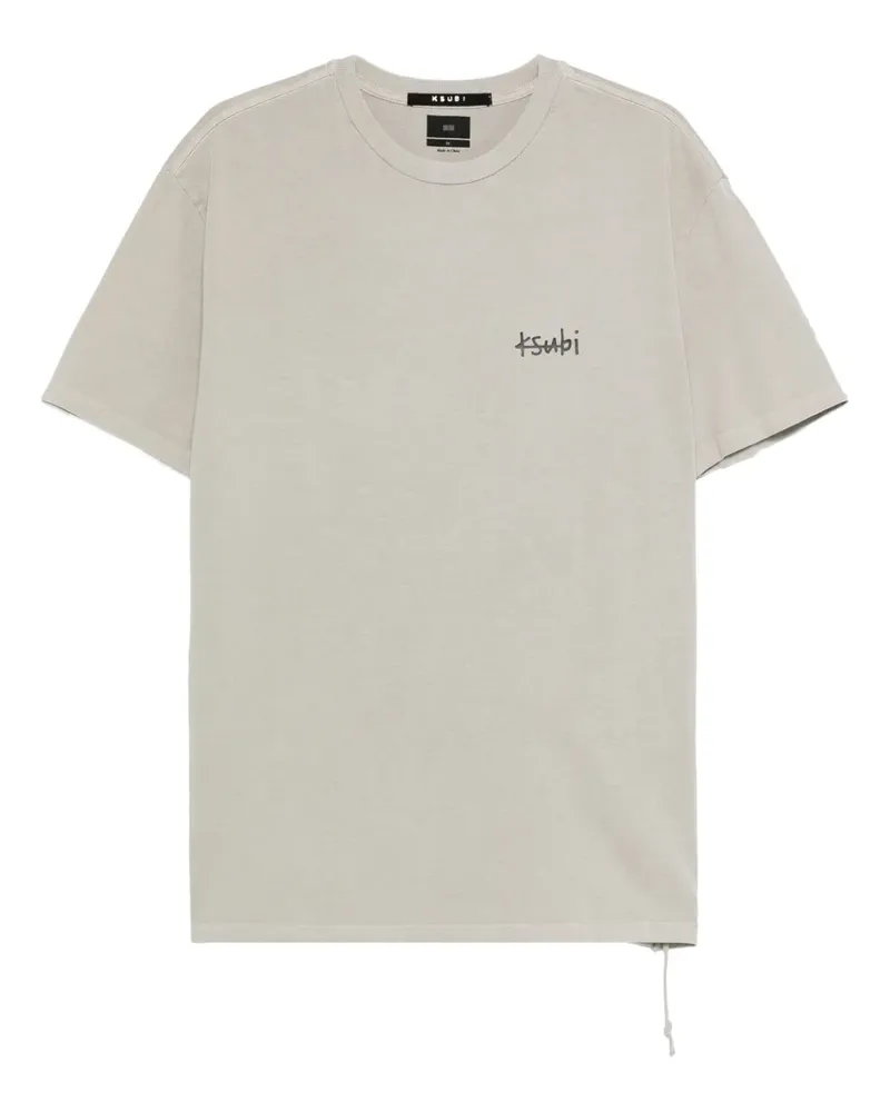 ksubi All Day Biggie T-Shirt - Grau Grau