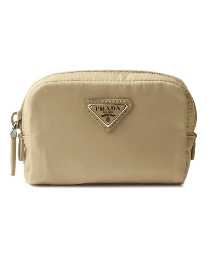 Prada Micro Re-Nylon-Tasche - Nude Nude