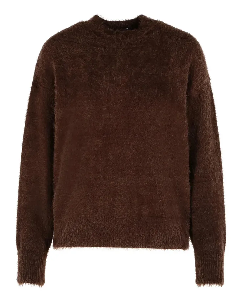 Moschino Pullover mit rundem Ausschnitt - Braun Braun