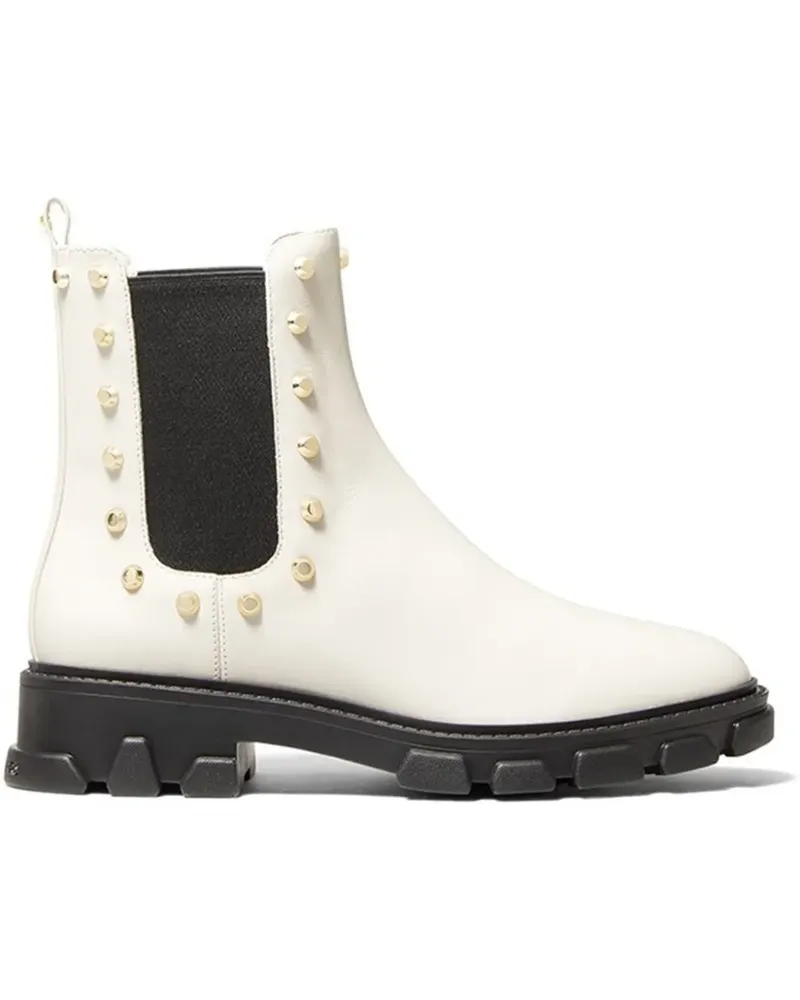 Michael Kors Stiefel mit Nieten - Weiß Weiß