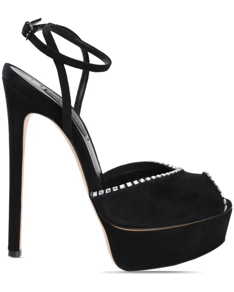 Casadei Flora Jolly Sandalen 140mm - Schwarz Schwarz
