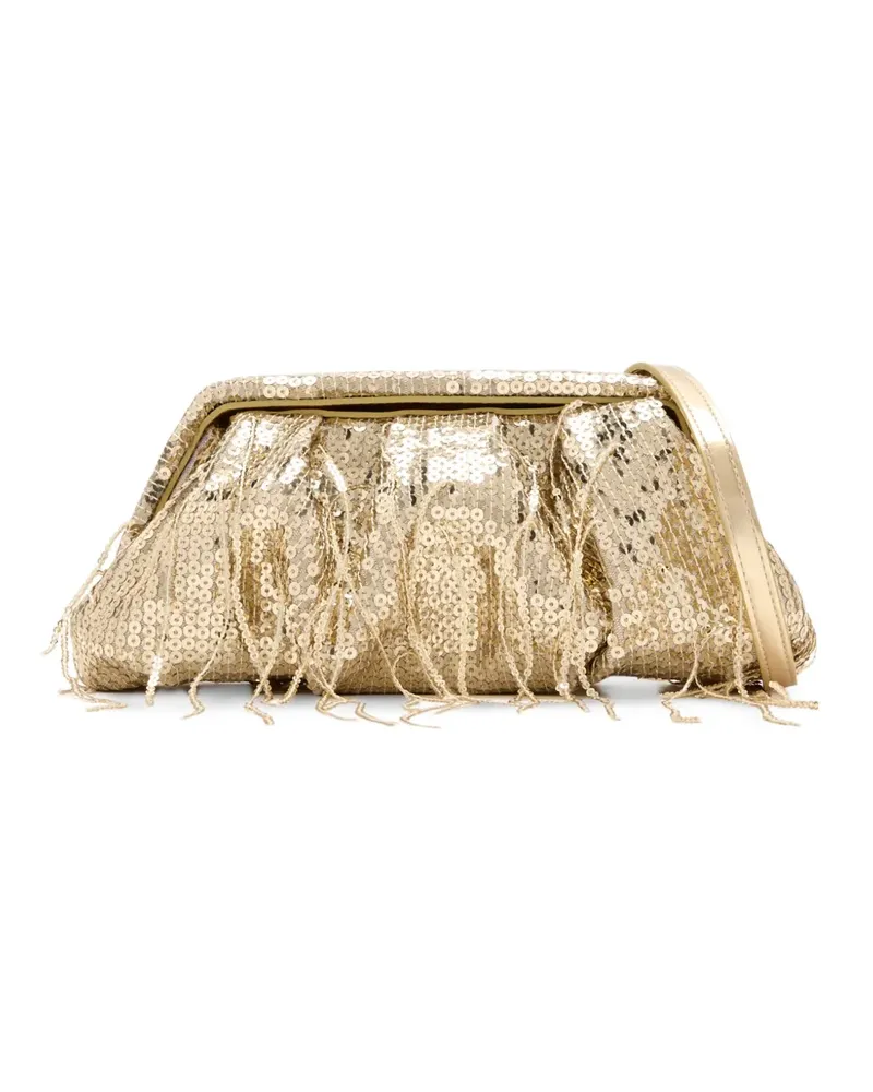 THEMOIRÈ Athena Clutch mit Pailletten - Gold Gold