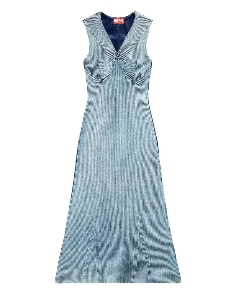 Diesel M-Milong Midikleid - Blau Blau