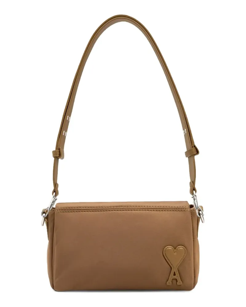 AMI Paris Marcel Schultertasche - Braun Braun