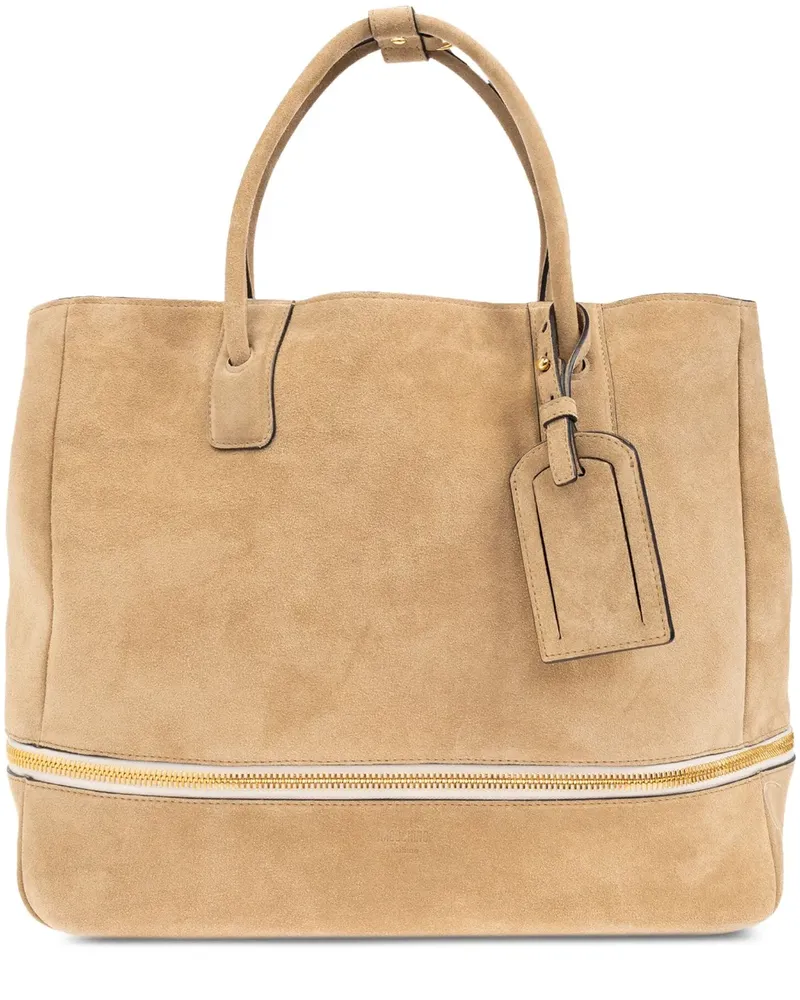 Moschino Folding Tote Bag - Nude Nude