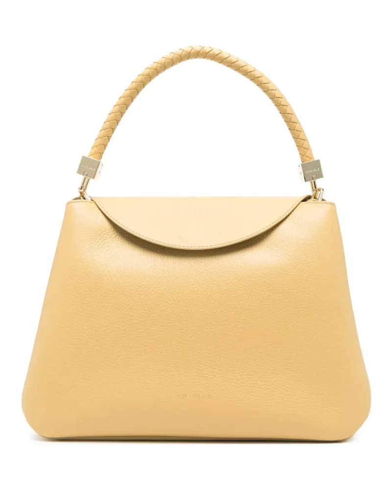 Coccinelle Tiggy Tote Bag mit Flechtriemen - Nude Nude