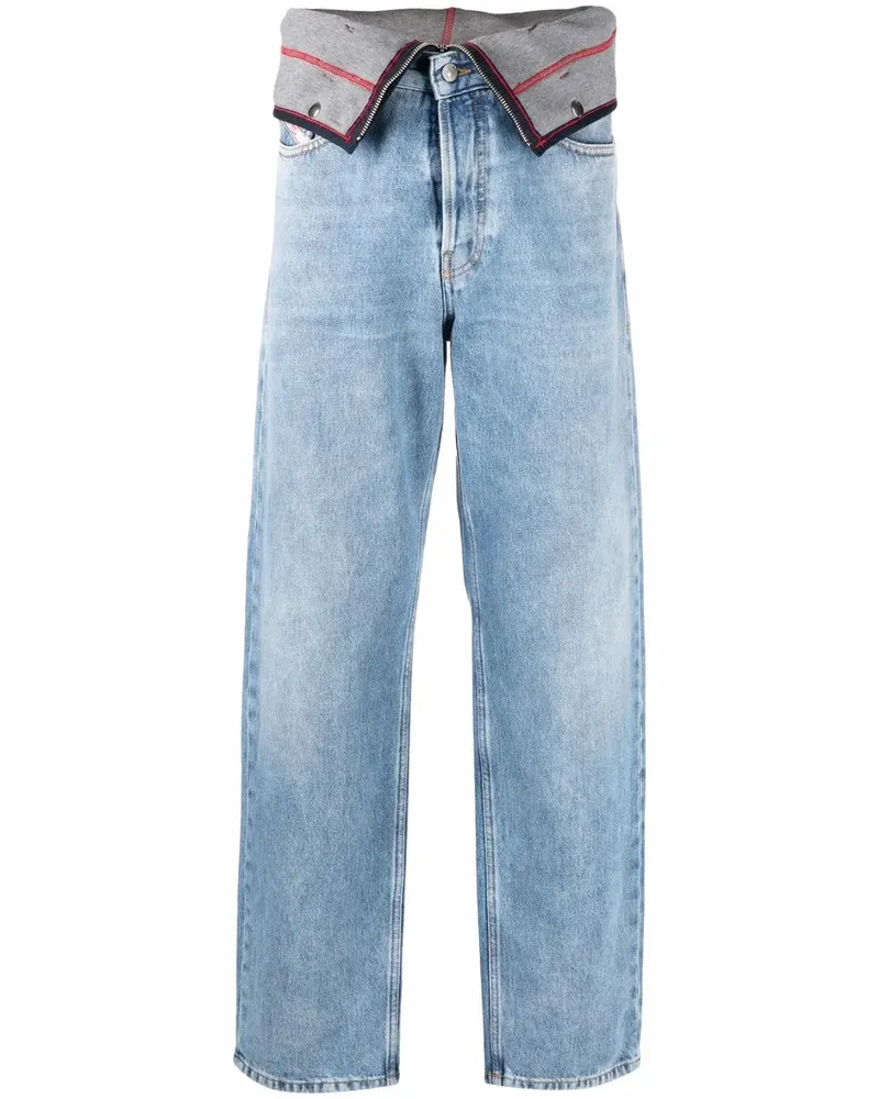 Diesel Tapered-Jeans - Blau Blau