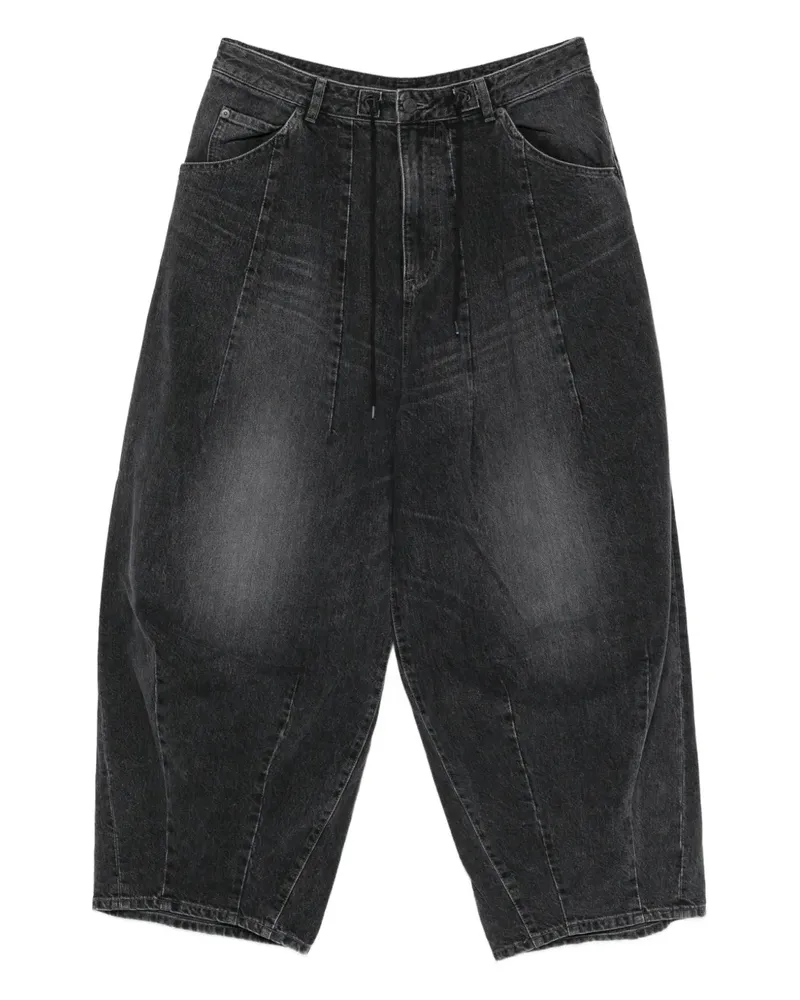 NEEDLES Jeans mit Kordelzug - Schwarz Schwarz