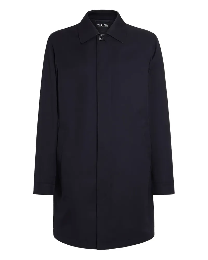Ermenegildo Zegna Trofeo Elements Trenchcoat - Blau Blau