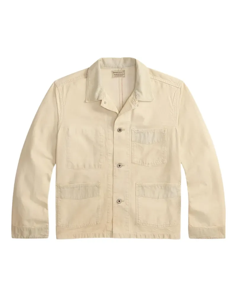 Ralph Lauren Geknöpfte Hemdjacke mit Brusttaschen - Nude Nude