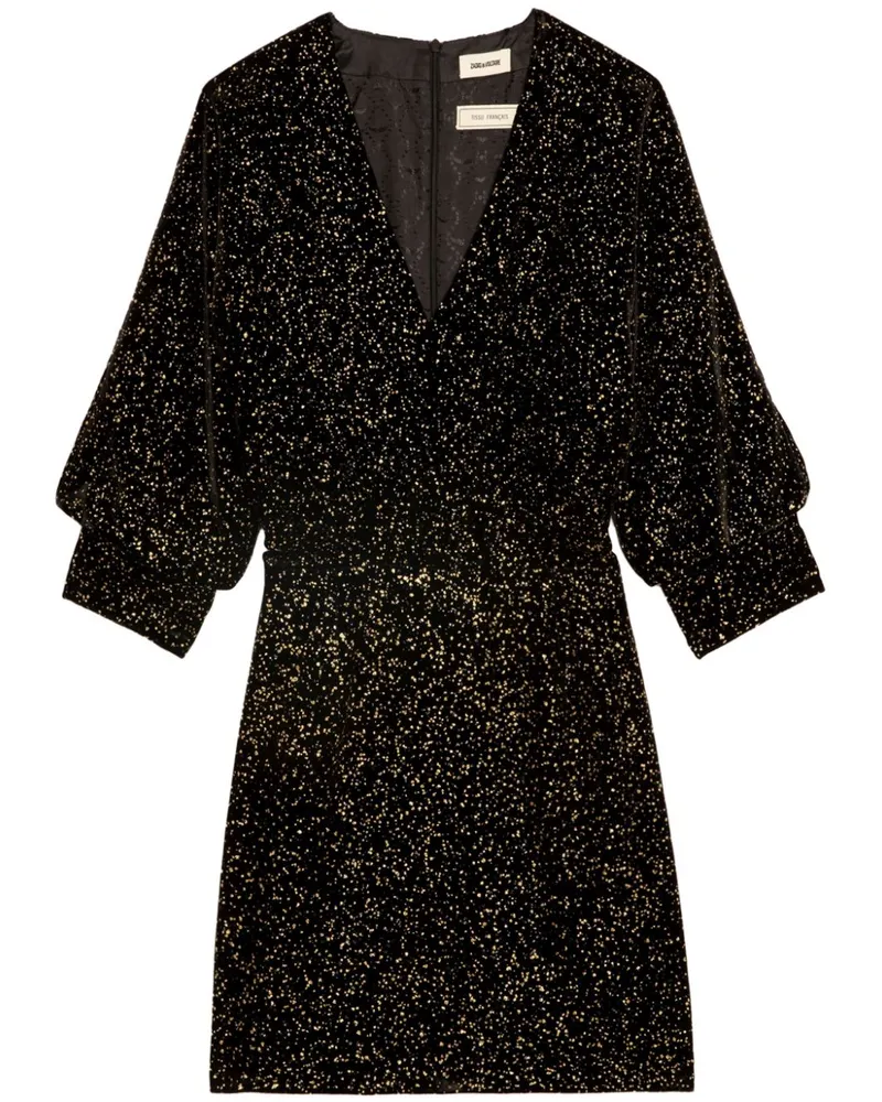 Zadig & Voltaire Rosli Kleid - Schwarz Schwarz