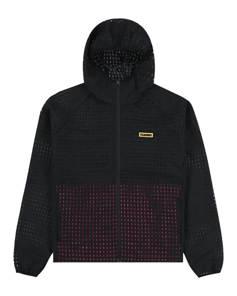 PLEASURES System hooded jacket - Schwarz Schwarz