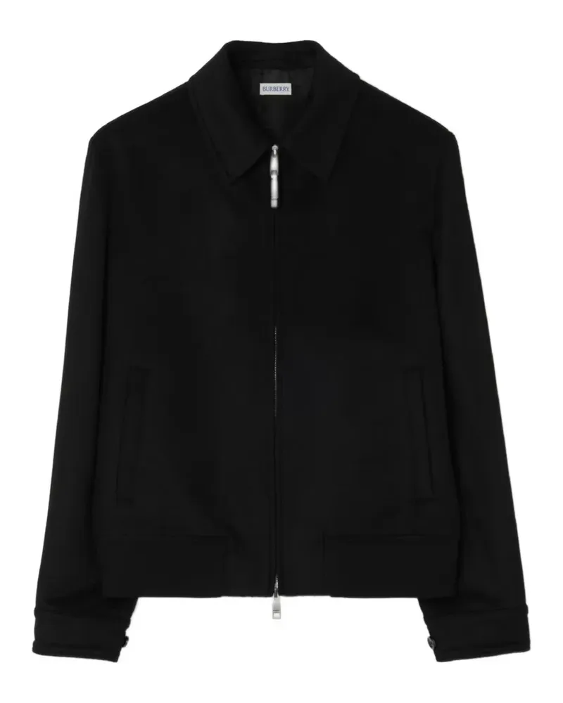 Burberry Bloomsbury Jacke aus Kaschmir - Schwarz Schwarz