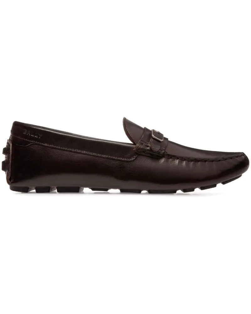 Bally Loafer mit Schnalle - Braun Braun