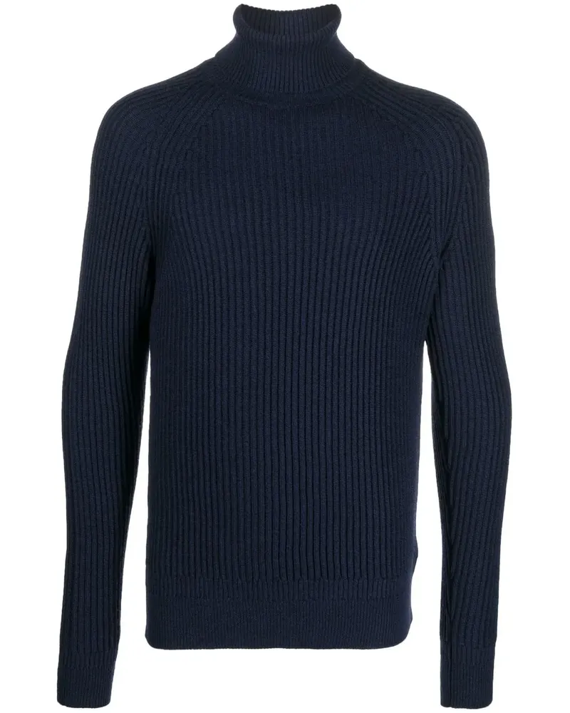 Zanone Gestrickter Pullover - Blau Blau