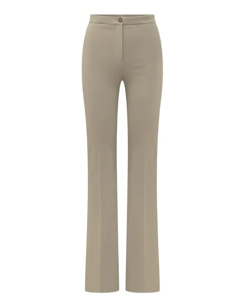 Pinko Hulka high-waisted flared trousers - Nude Nude