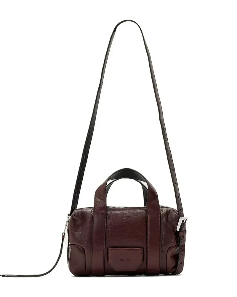 AllSaints Ares zip tote bag - Rot Rot