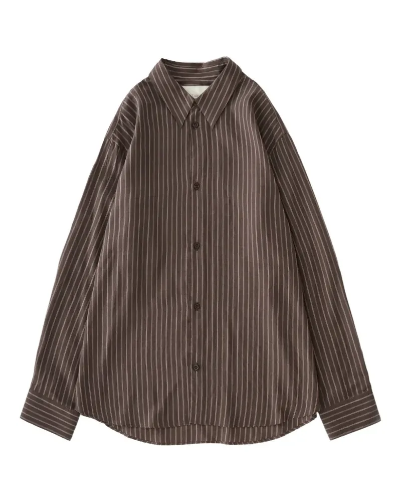 Studio Nicholson View striped shirt - Braun Braun