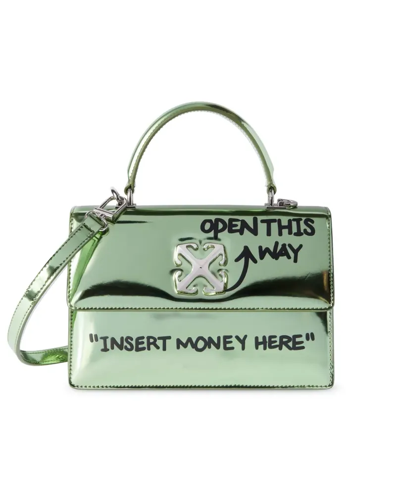 OFF-WHITE Jitney 1.4 Handtasche - Grün Grün