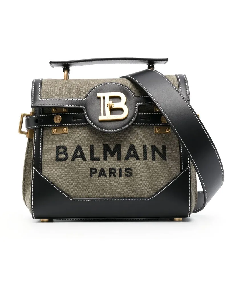 Balmain B-Buzz 23 Handtasche Grün