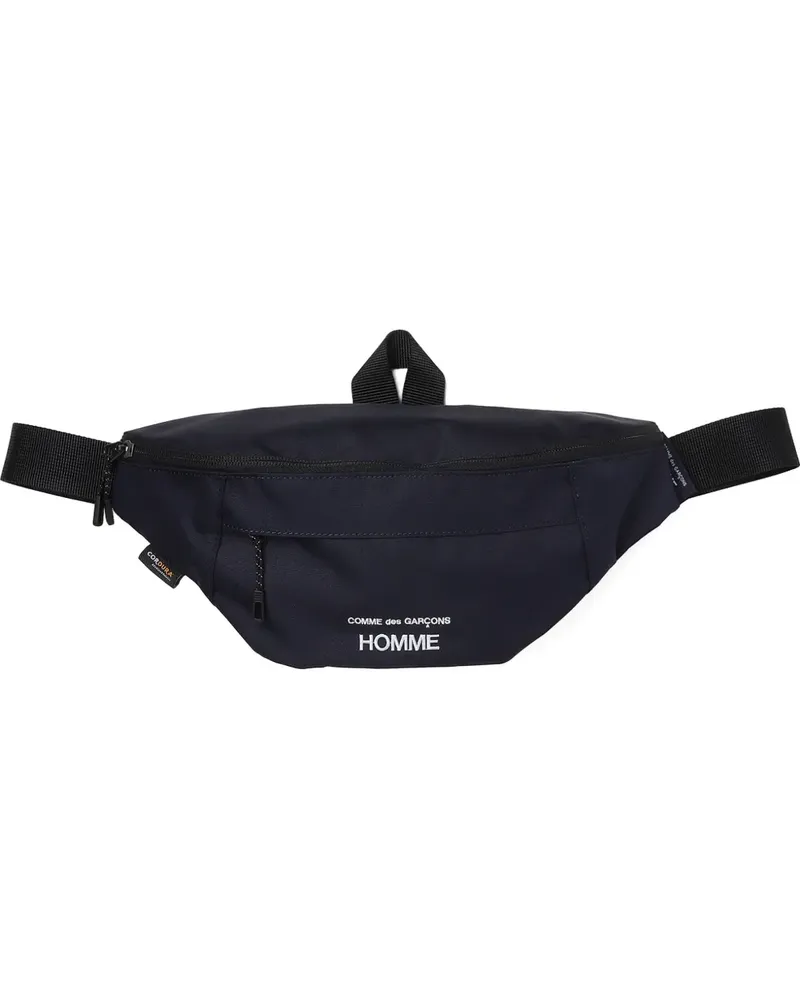 Comme des Garçons Kuriertasche mit Logo-Stickerei - Blau Blau