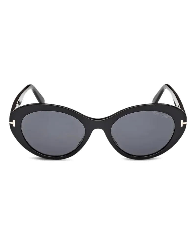 Tom Ford oval-frame sunglasses - Schwarz Schwarz